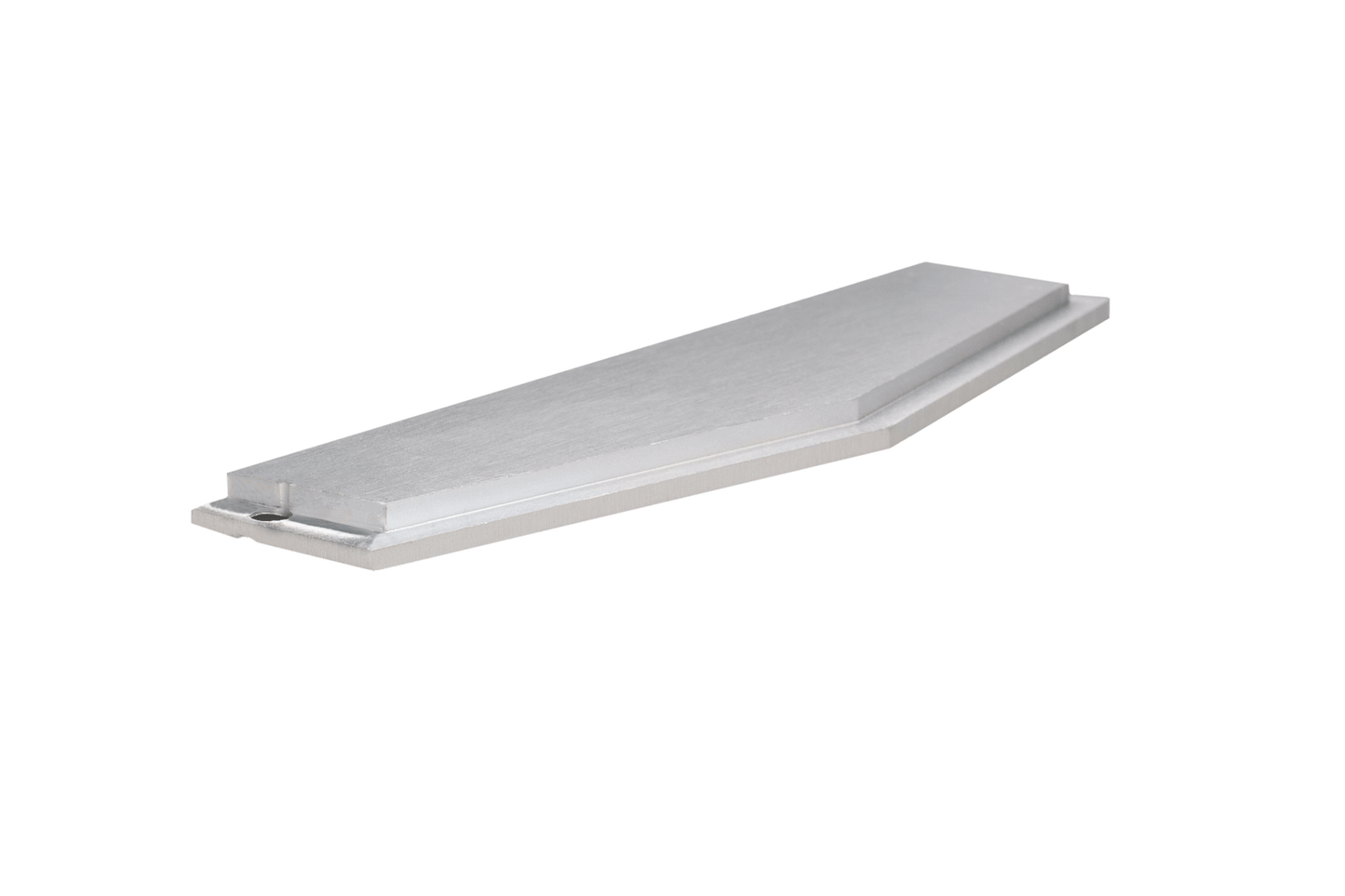 Slotted Top Linear Drain - Brushed Nickel