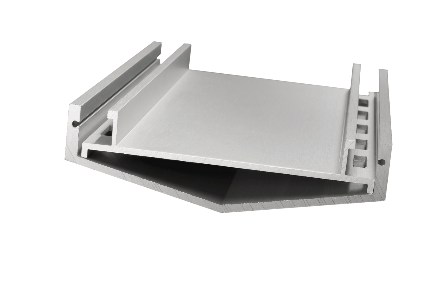 Tile Insert Top Linear Drain - Brushed Nickel