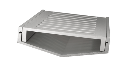 Slotted Top Linear Drain - Brushed Nickel