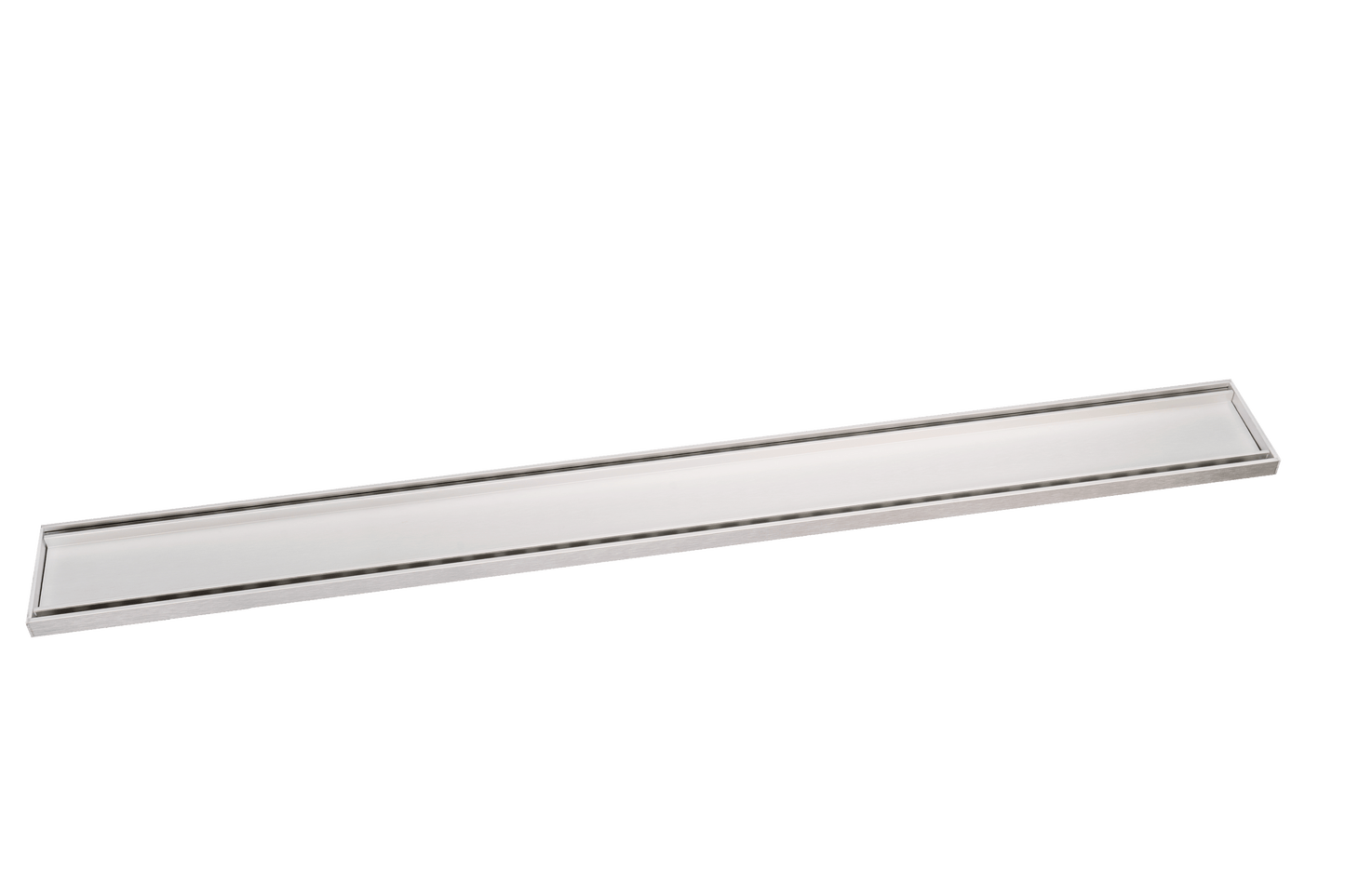 Tile Insert Top Linear Drain - Brushed Nickel