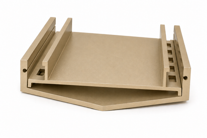 Tile Insert Top Linear Drain - Brushed Champaign Gold