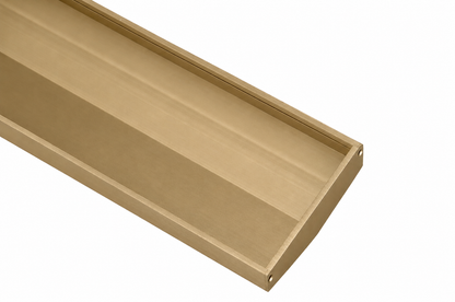 Slotted Top Linear Drain - Brushed Champaign Gold