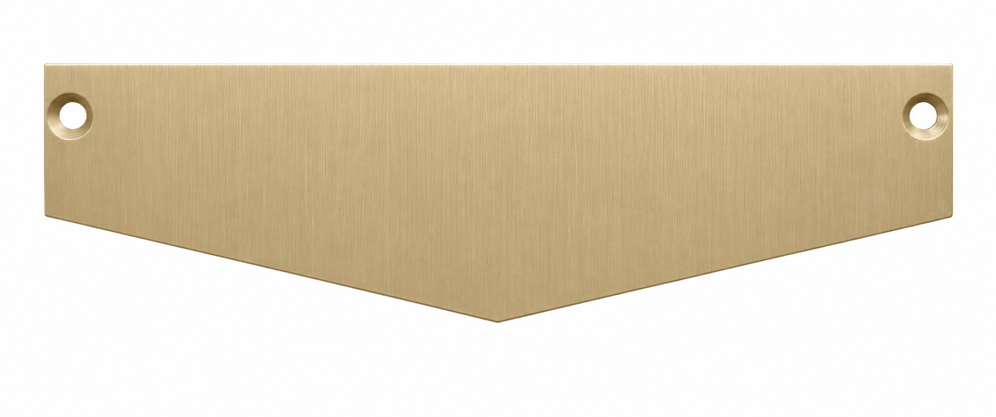 Slotted Top Linear Drain - Brushed Champaign Gold
