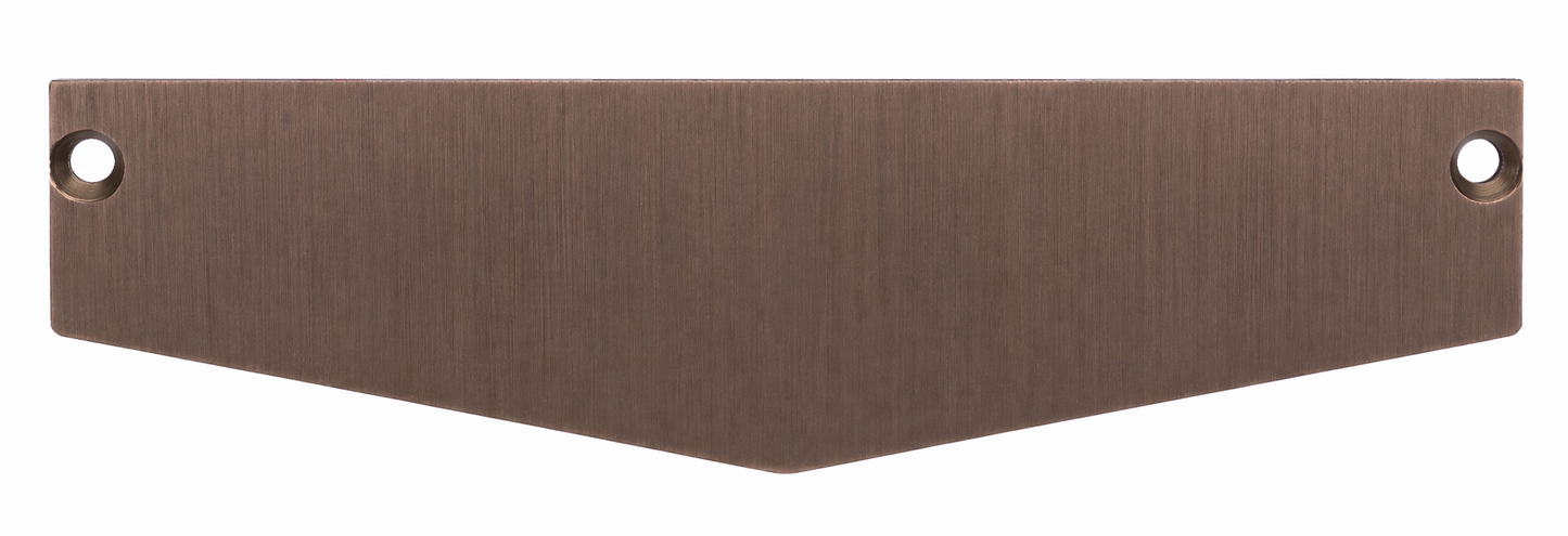 Slotted Top Linear Drain - Brushed Dark Bronze