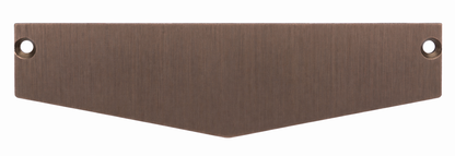 Slotted Top Linear Drain - Brushed Dark Bronze